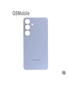 Tampa traseira para Samsung S25 Plus 5G Galaxy S936B Azul claro