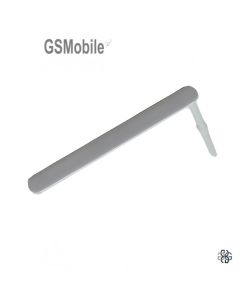 Tapa lateral SIM/SD para Sony Xperia E5 Original Blanco